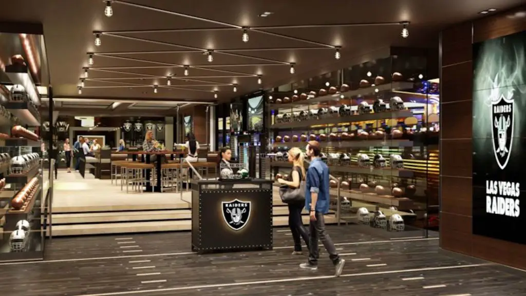 Raiders-themed restaurant in M Resort gets a name