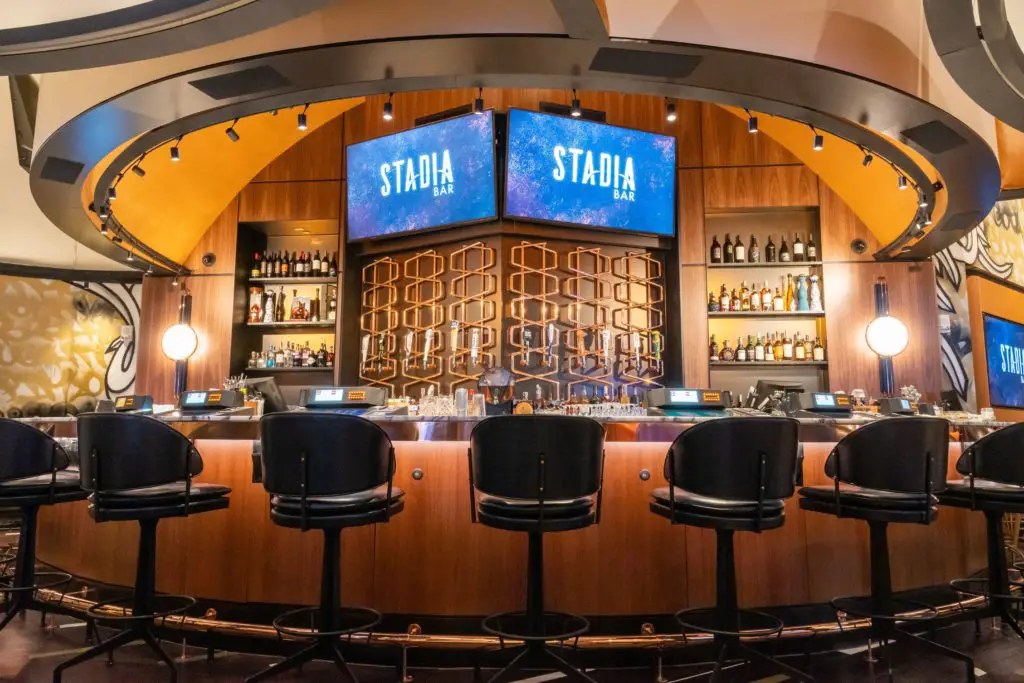 It's Game On at Extraordinary New Bar & Lounge at Caesars Palace